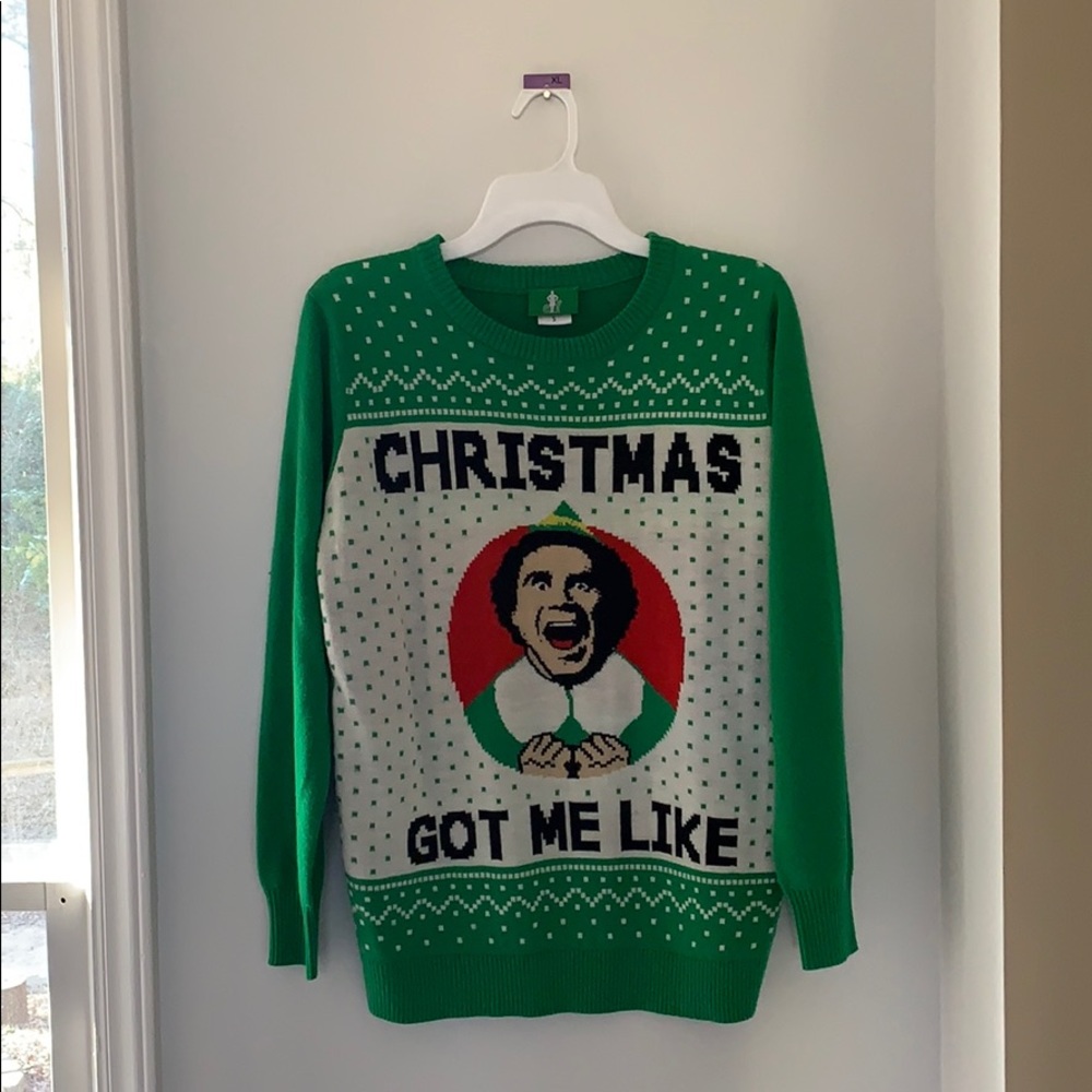 ELF - CHRISTMAS SWEATER - SMALL